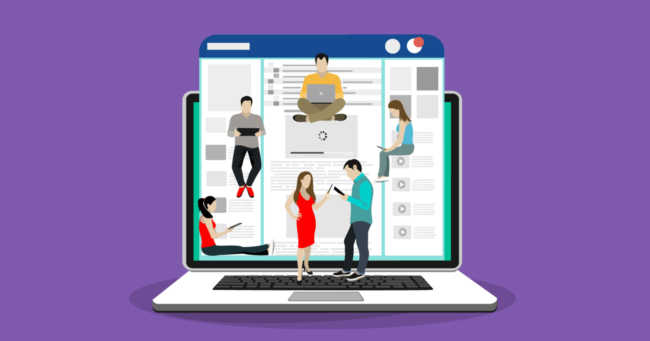 facebook groups vector image 5face481767d8