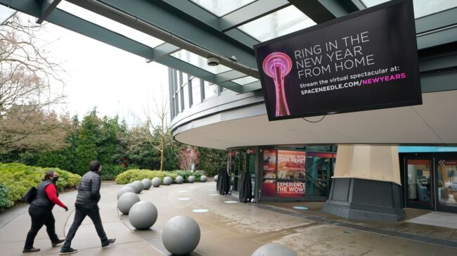 2020 Is Finally Ending, But New Year's Revelries Muted By Virus 1 5fede6c1260000dc2b7a3649