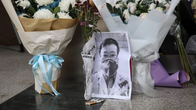 Wuhan Residents Remember Coronavirus 'Whistleblower' Doctor A Year After His Death 2 601ebc6a260000ca0c275eb3
