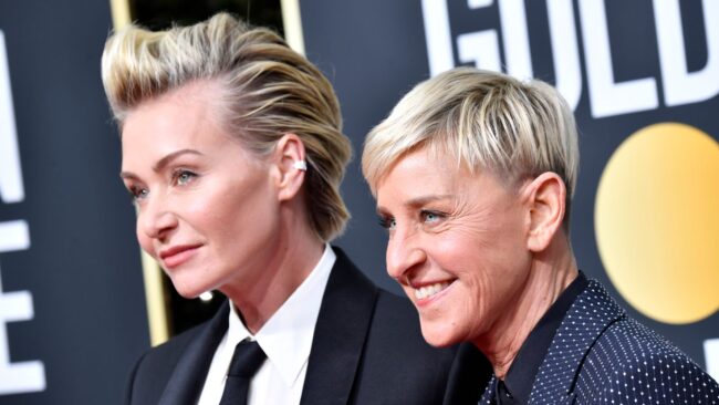 Portia De Rossi Says Ellen DeGeneres Helped Her Realize Being Gay Was OK 1 602441ea2500005b0f91b43d
