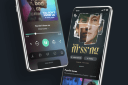 Podimo product featuring shows