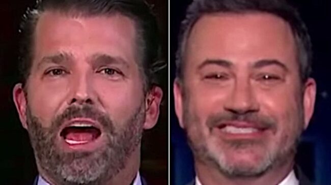 Jimmy Kimmel Schools Donald Trump Jr. On The 1 Word He Should Definitely Avoid 1 6051854d240000990025f087