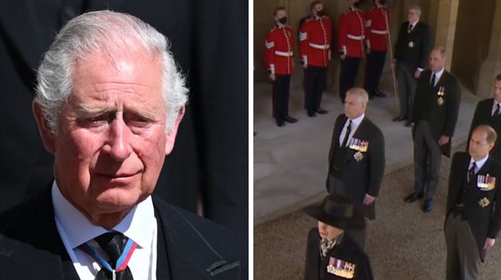 Prince Philip's Funeral: Queen Elizabeth And Royal Family Mourn 22 607b1b0b1e000091270ff77b