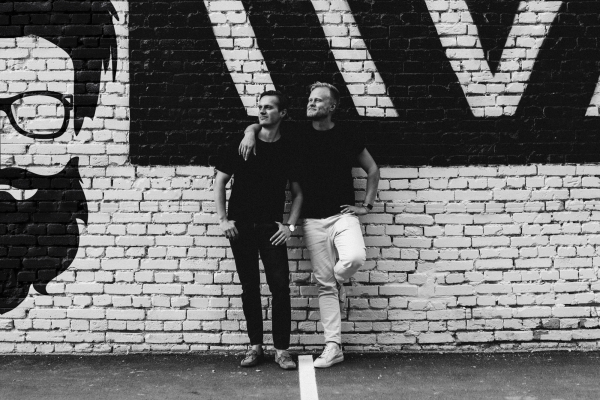 Founders picture Sebastian left Niko right