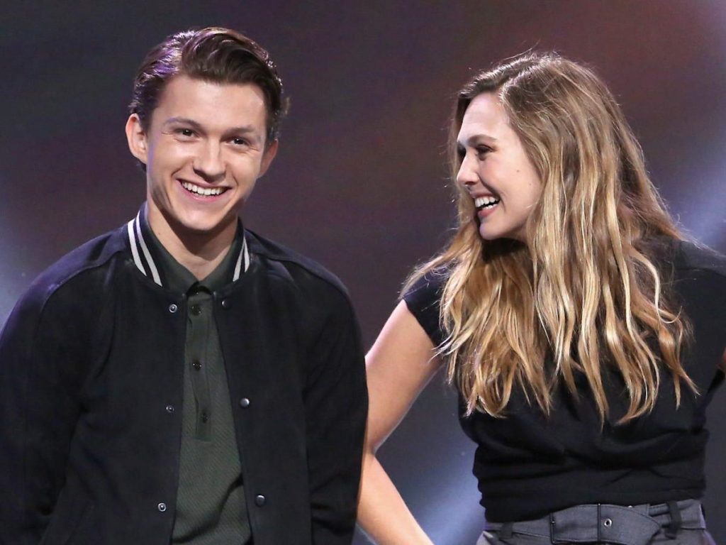 Tom Holland says 'Avengers' costar Elizabeth Olsen gave him 'amazing' advice to help him stand up for himself 3 73d8d336c138cf3539740aa3e5047de3