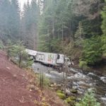 Semi-truck crashes into North Santiam River from Highway 22 3 7de305f1dc8494304fd9c02195e4d6d6