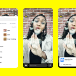 Snapchat partners with Sony Music, announces plans for new AR music lenses – TechCrunch 2 Snapchat Sounds x Sony