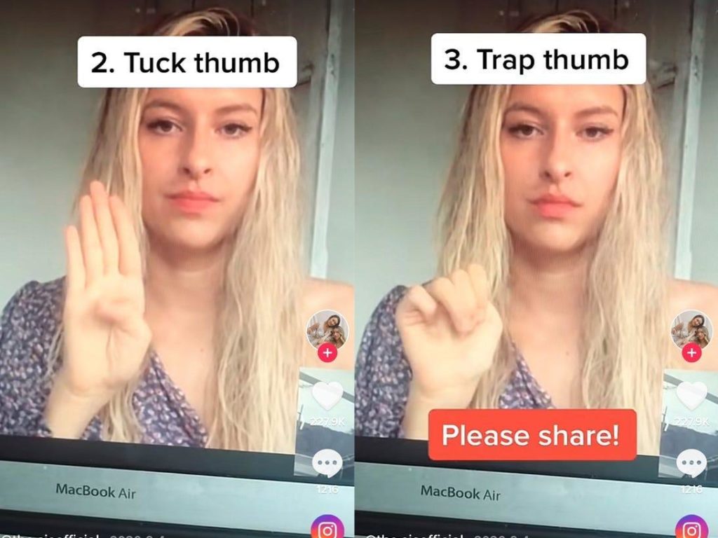 A teenage girl in Kentucky was rescued from a 61-year-old man after she flashed viral TikTok hand gestures indicating domestic abuse 1 a50a197f8491197e41b4a99830adb99a