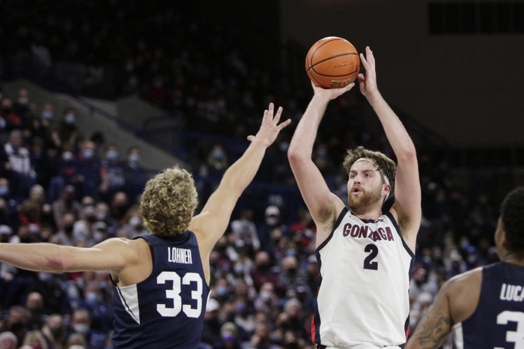 Gonzaga back at No. 1 in AP Top 25; Auburn up to No. 2 1 424c5f7aaebf51b365cd2c547bca91ea