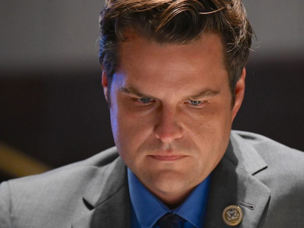 A witness has corroborated the claim that Rep. Matt Gaetz was told he had sex with a minor in 2017, report says 1 44b64f943a791af4ca8af66efcd9d0f2