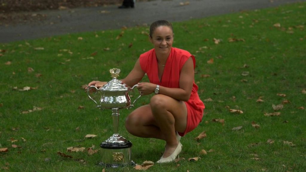 Ashleigh Barty celebrates Australian Open win 1 61f68dde9cc3ec27df82df7b o U v2