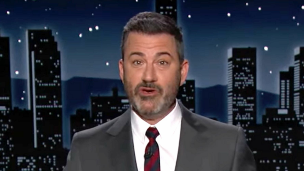 Jimmy Kimmel Mocks 'Snowflake' Marjorie Taylor Greene For Calling Cops On Him 1 624fb49321000000ed5059f4