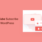 add youtube subscribe button in wordpress og