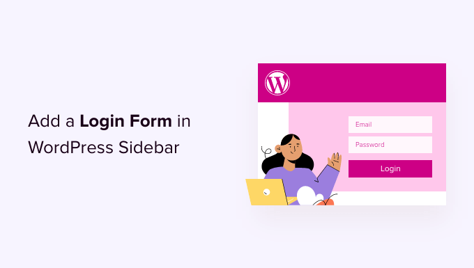 how to add a login form in your wordpress sidebar og
