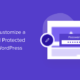 how to customize password protected page in wordpress