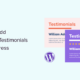 how to add rotating testimonials wordpress og