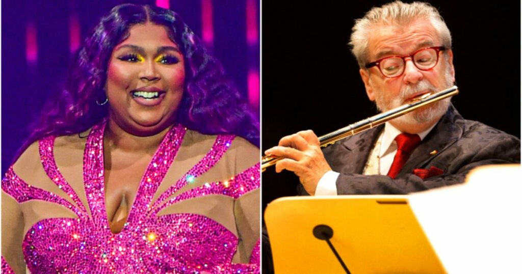 Lizzo Reacts To Sweet Message From Flute Player James Galway 2 63a9f1701f00005d00cc1e3e