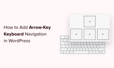 how to add arrow key keyboard navigation in wordpress og