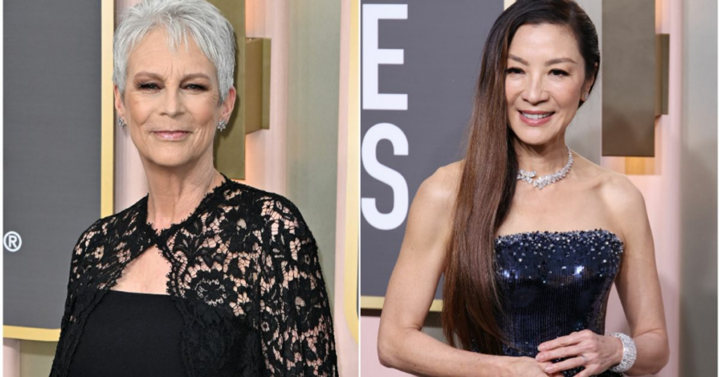 Jamie Lee Curtis Perfectly Honors Her Viral Reaction To Michelle Yeoh's Golden Globe 1 63c33ee32200003b0079477f