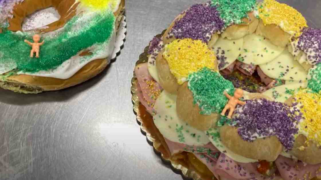 King Cake Muffuletta, a Marriage of Two New Orleans Classics