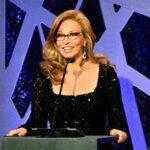 Actress Raquel Welch speaks onstage during the 16th Costume Designers Guild Awards in 2014.