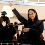 Nobel Laureate Machado Arrives In Oslo, Hours After Award Ceremony 2 693a29052600006c0a836b45